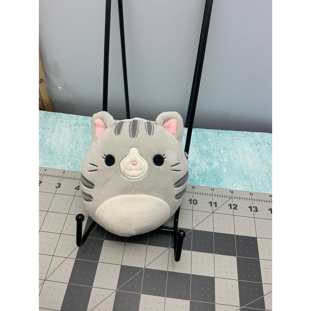 Squishmallows Tally Grey Tabby Cat 5 Inch Plush Kellytoy 2021 Stuffed Animal